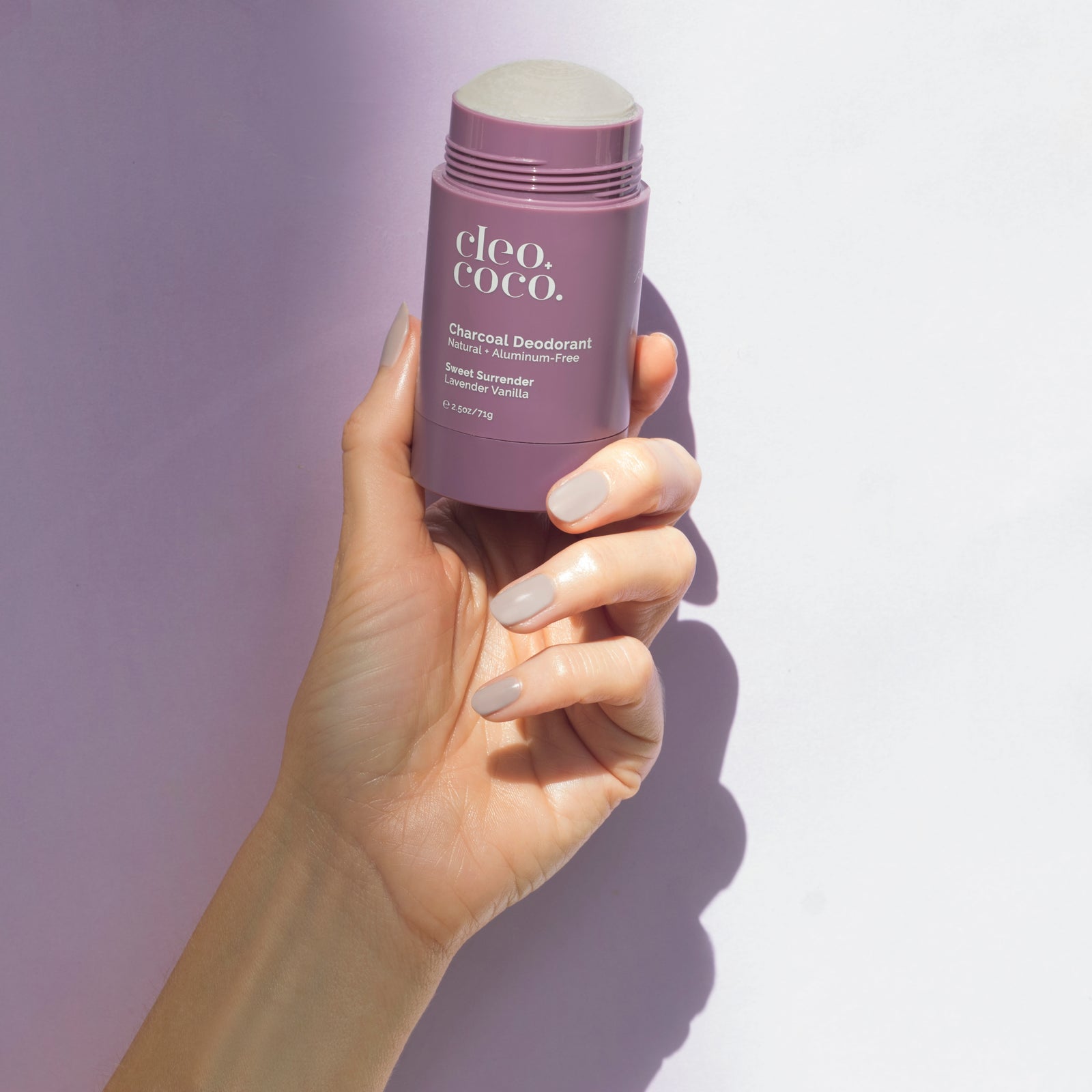 Charcoal Deodorant - Sweet Surrender, Lavender Vanilla