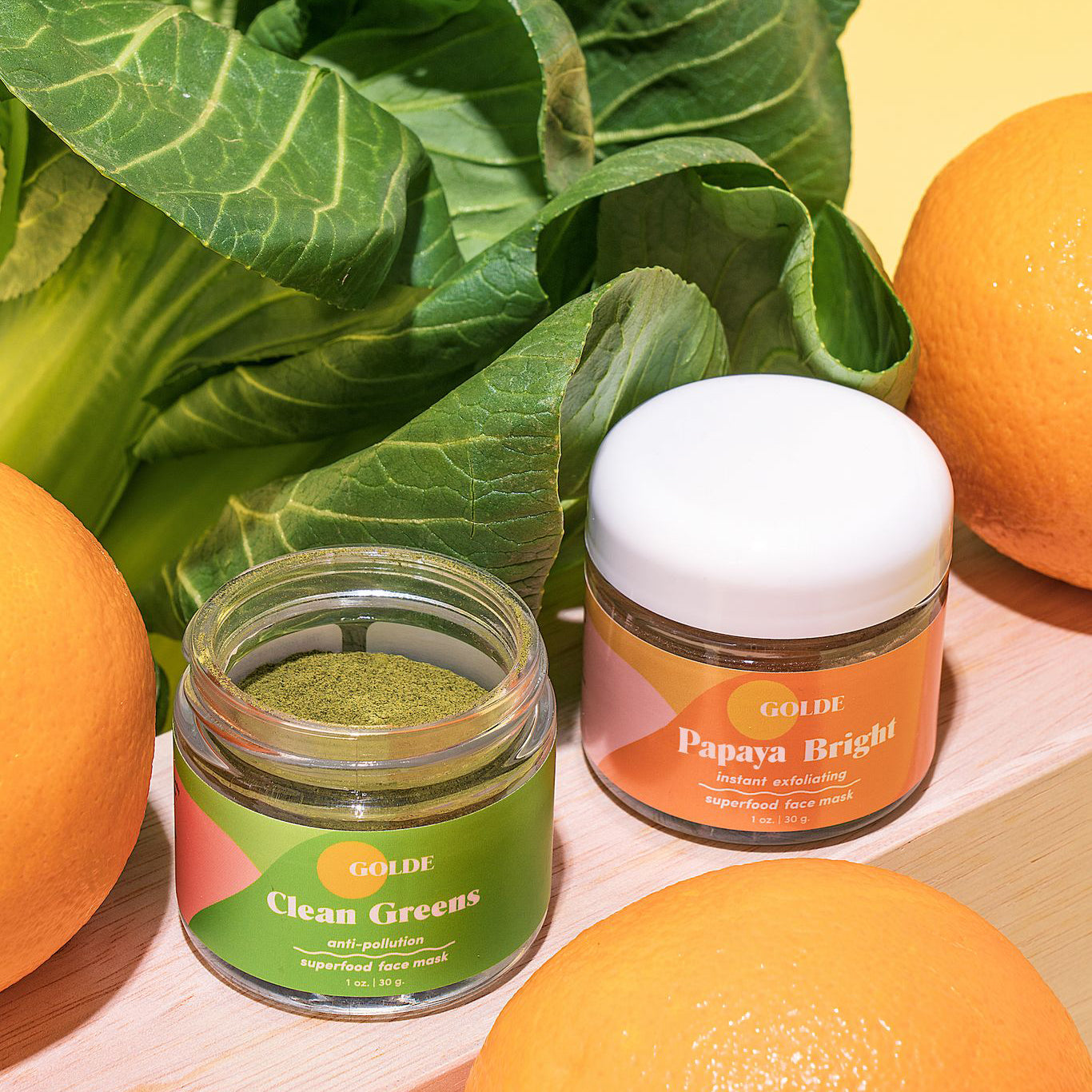 Clean Greens Face Mask