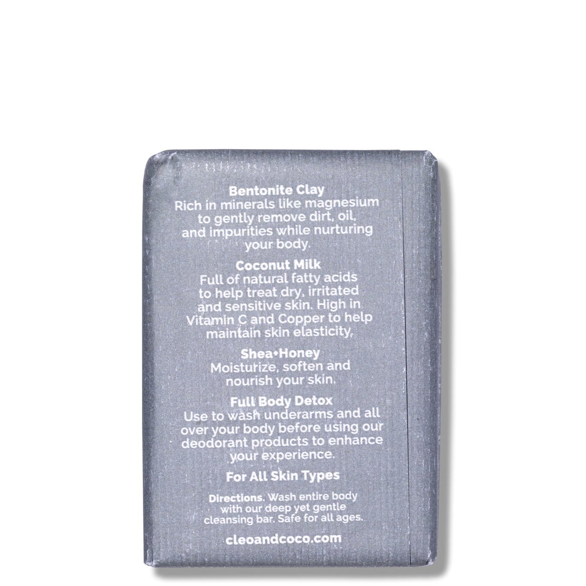Coconut Cleanse Face + Body Bar