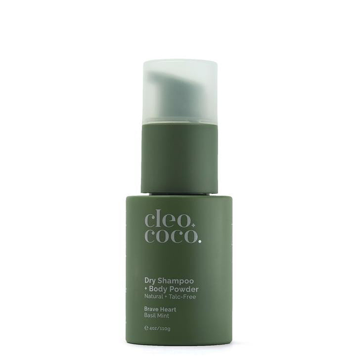 Dry Shampoo + Body Powder - Brave Heart, Basil Mint