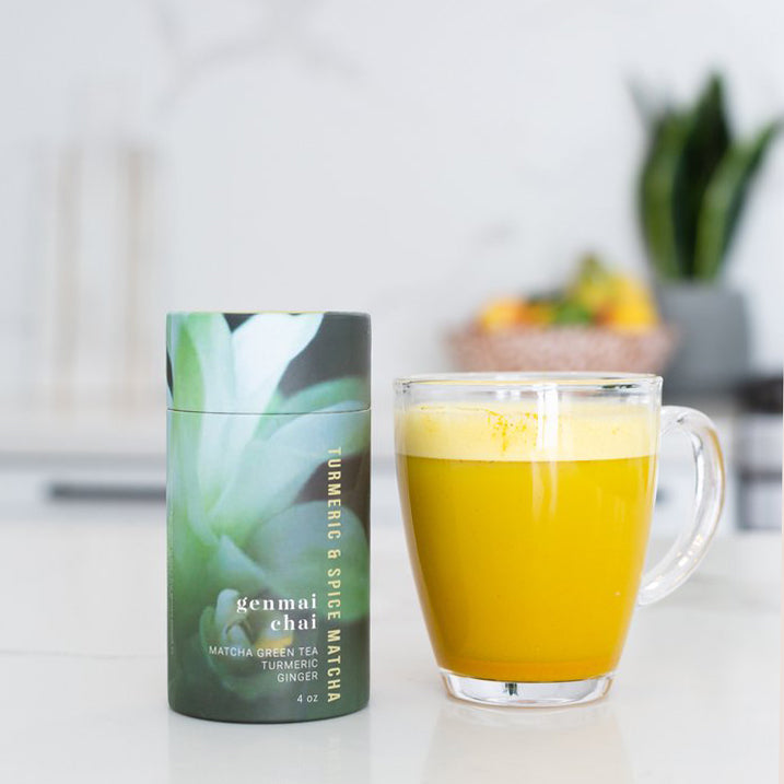 Genmai Chai - Turmeric Spiced Matcha