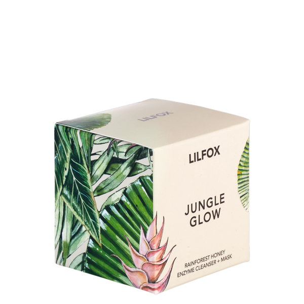 Jungle Glow Rainforest Honey Enzyme Cleanser + Mask - The Clean