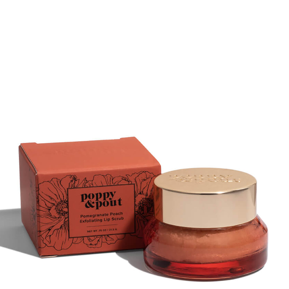 Pomegranate Peach Exfoliating Lip Scrub